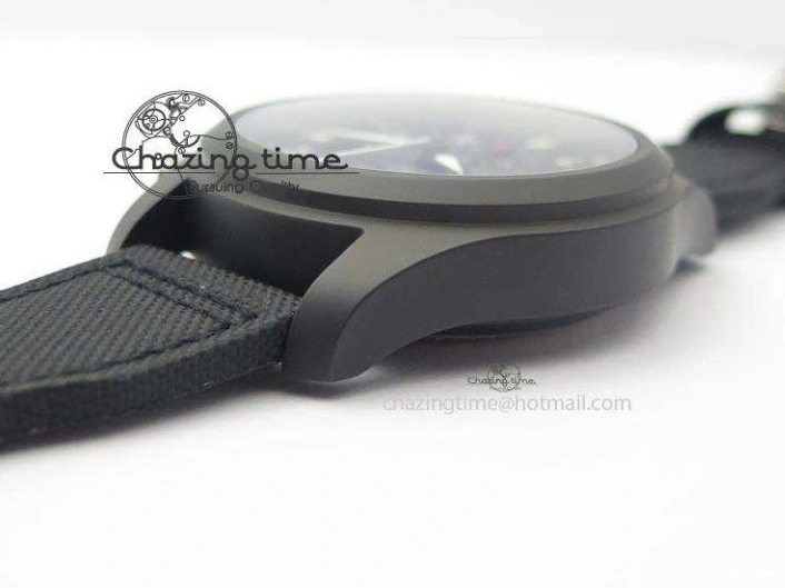 MIROTIME 0412 EasyCare Pilot Chrono IW388001 Real Ceramic ZF 1:1 Best Edition On Black Nylon Strap A 7279
